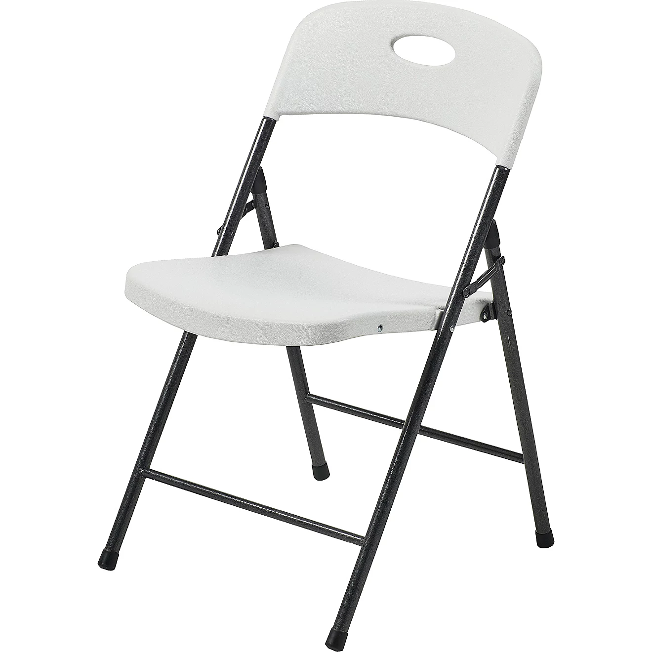 White folding party chairs