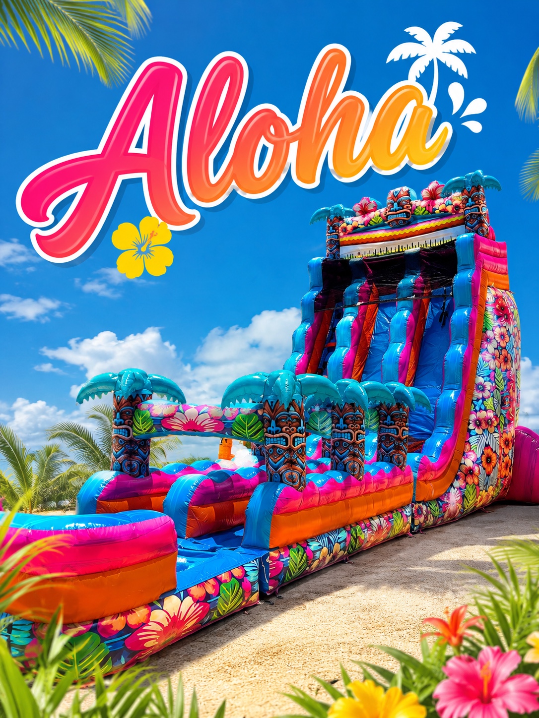 Aloha water slide
